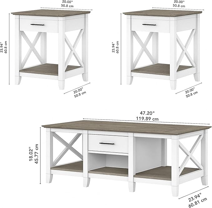 Bush Furniture Key West Coffee Table - Image 3
