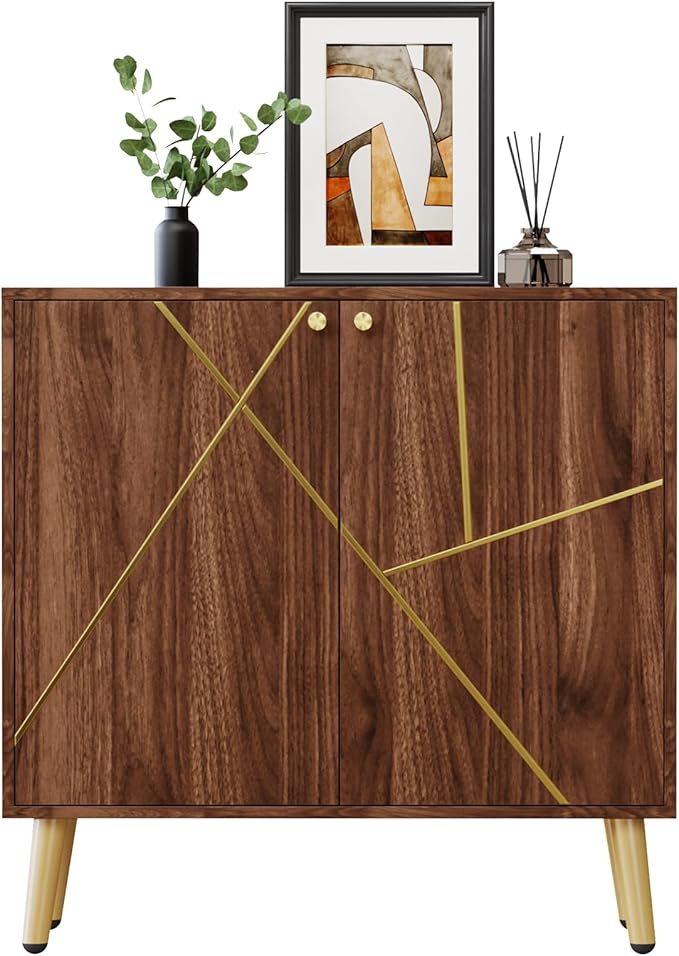 Storage Cabinet, Free Standing Buffet Cabinet, Morden Sideboard and Buffet by Vrullu