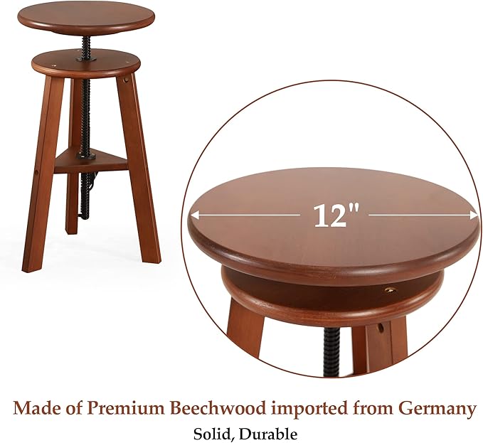 VISWIN Adjustable Drafting Stool - Image 8