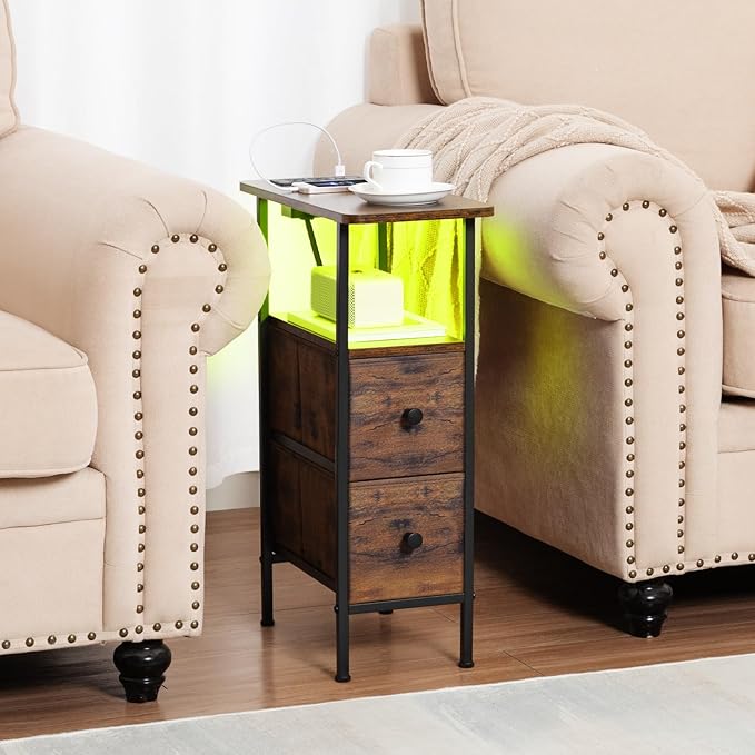 Narrow End Table Living Room - Image 2