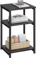 VASAGLE Side Table, Small End Table, Tall Nightstand by VASAGLEbySONGMICSHOME