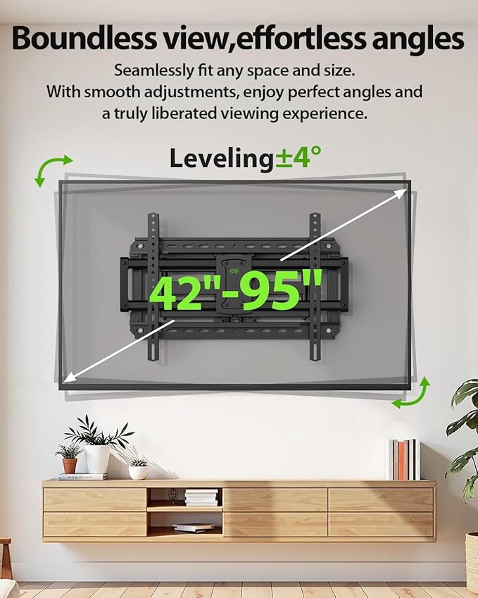USX MOUNT Full Motion TV Wall Mount - Image 6