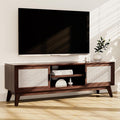 Bme Jasper Premium Solid Wood TV Stand, Under 10 Minutes Assembly, Aesthetic by Bme