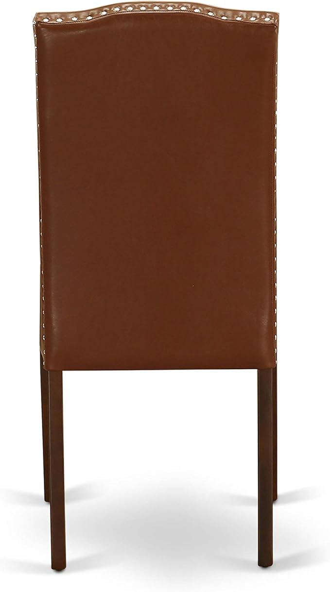 East West Furniture DOEN7-MAH-66 7 Piece Dining Table Set Consist of a - Image 13