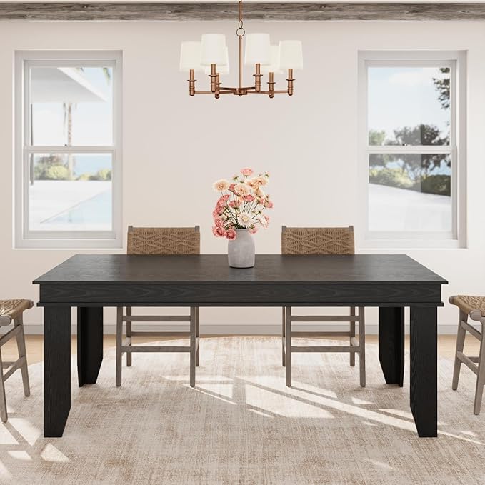 GarveeHome Farmhouse Dining Table - Image 4
