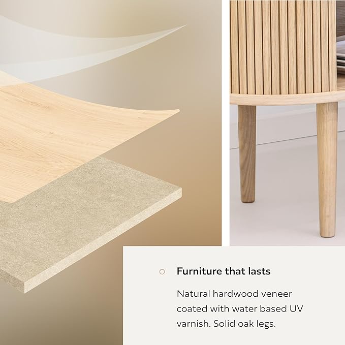 WERMO 71’’ Sideboard Storage Cabinet - Image 4