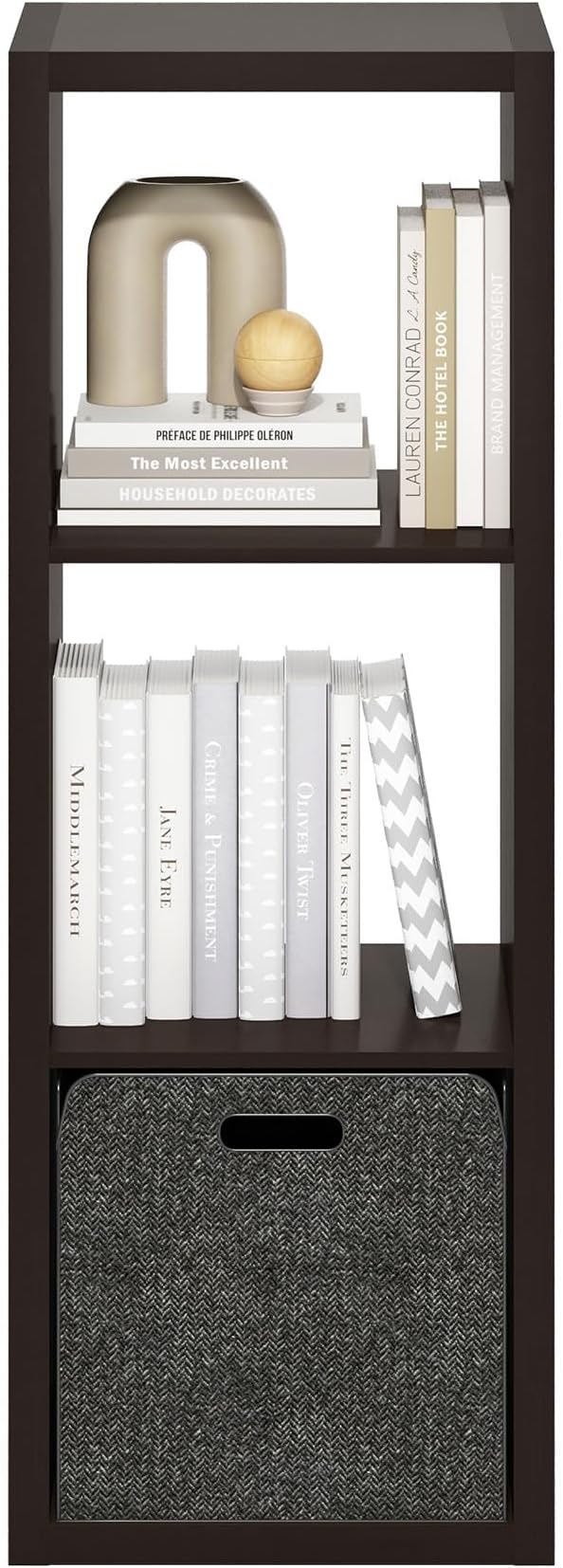 Furinno Cubicle Open Back Decorative Cube Storage Organizer - Image 8