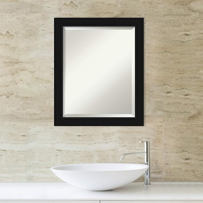 Amanti Art Black Bathroom Mirror - Image 5