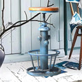 Topower Aged Steampunk Deco Industrial Round Bottom Adjustable Height Cafe by Topower