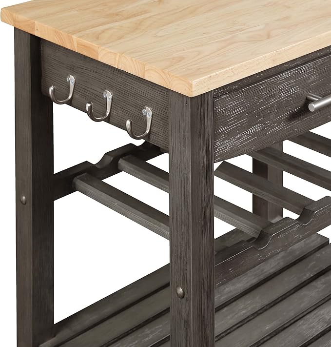 Convenience Concepts Ellaine 4 Tier Kitchen Cart - Image 10