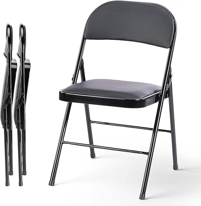 HealSmart 2 Pack Folding Chairs by HealSmart