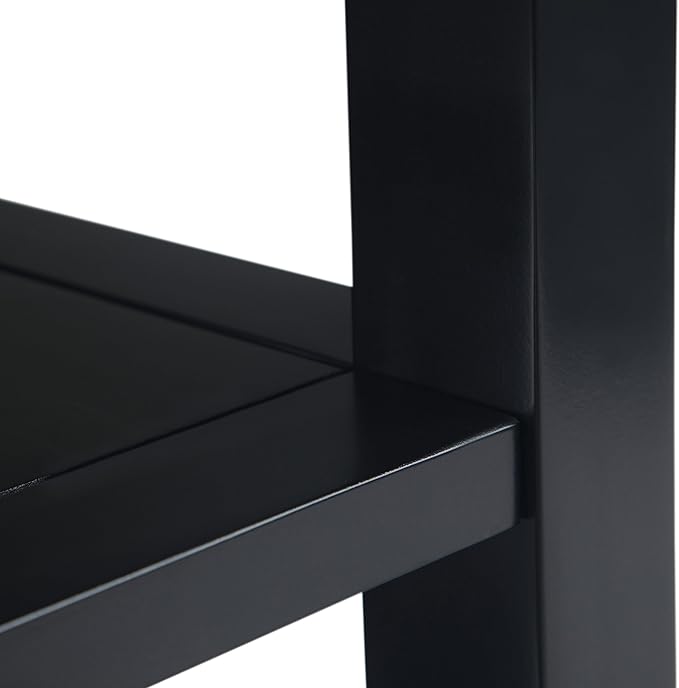 SIMPLIHOME Acadian 14-inch Wide Solid Wood Narrow End Table in Black, - Image 10