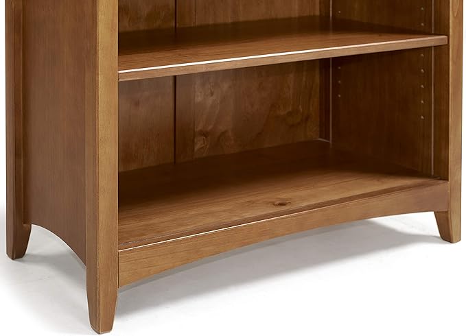 Shaker Style 4 Shelf Bookcase / Solid Wood / 48" High / Adjustable Shelving / - Image 13