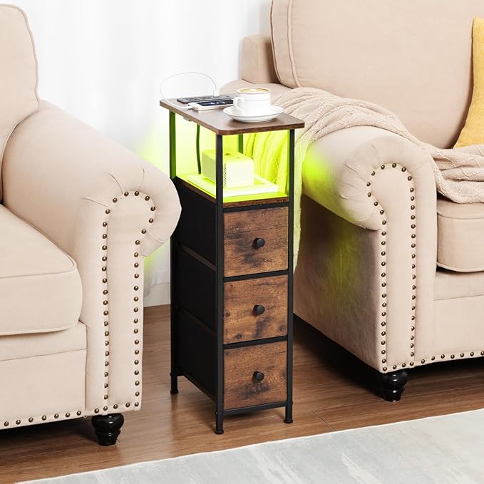 Narrow End Table Living Room - Image 2