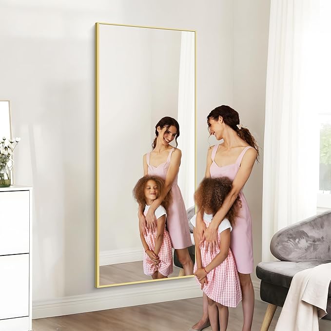 30x72inch Bathroom Mirror, Large Rectangular Wall Mirrors - Image 8