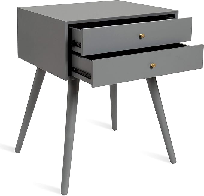Kate and Laurel Finco Midcentury Modern Style Side Table - Image 5