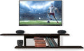 Floating TV Stand, Wall Mounted Floating Media Shelf Organizer Entertainment by AdirHome