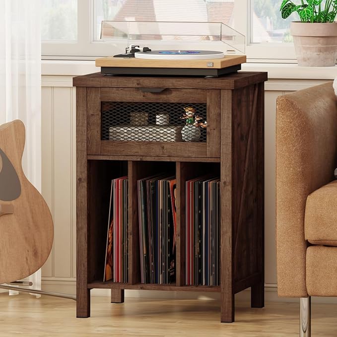 BON AUGURE Record Player Stand by BONAUGURE