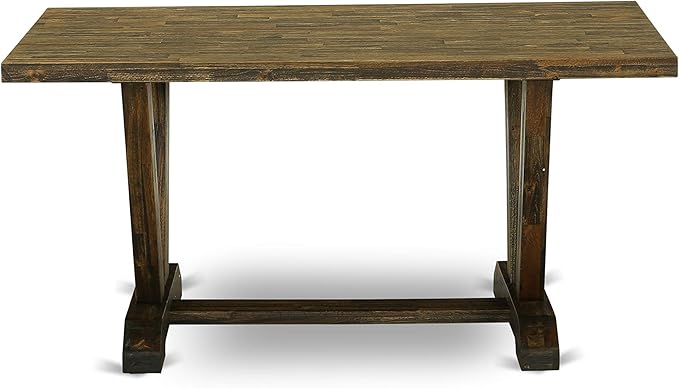 East West Furniture V777FL716-7 7 Piece Dining Room Table Set Consist of a - Image 5