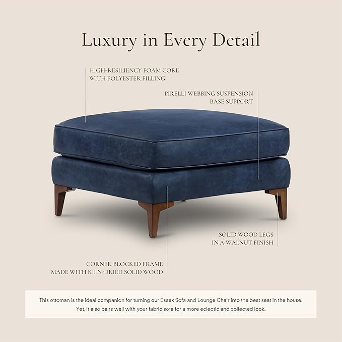 POLY & BARK Essex Ottoman - Image 4