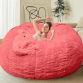 Bean Bag Chair for Adults Kids Without Filling Comfy Oversized Round Lazy Sofa by FunnyFurnitureforYourHous