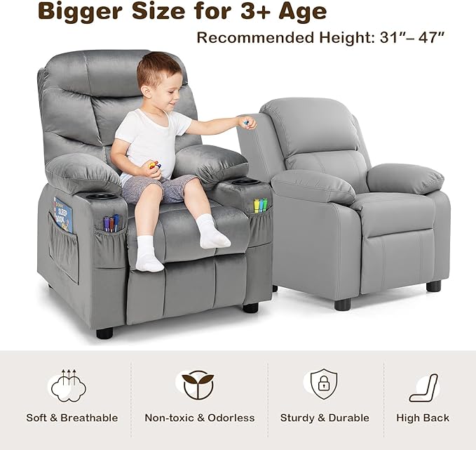 Costzon Kids Recliner Chair - Image 10