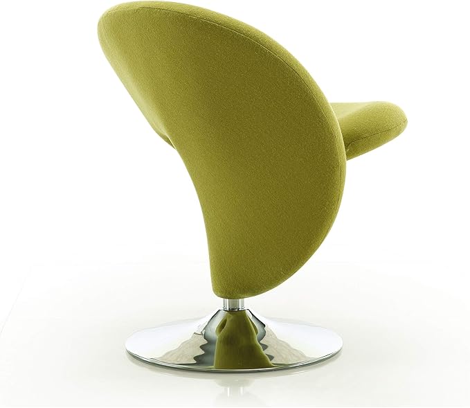 Manhattan Comfort Curl Swivel Accent Chair Set of 2 - Image 6