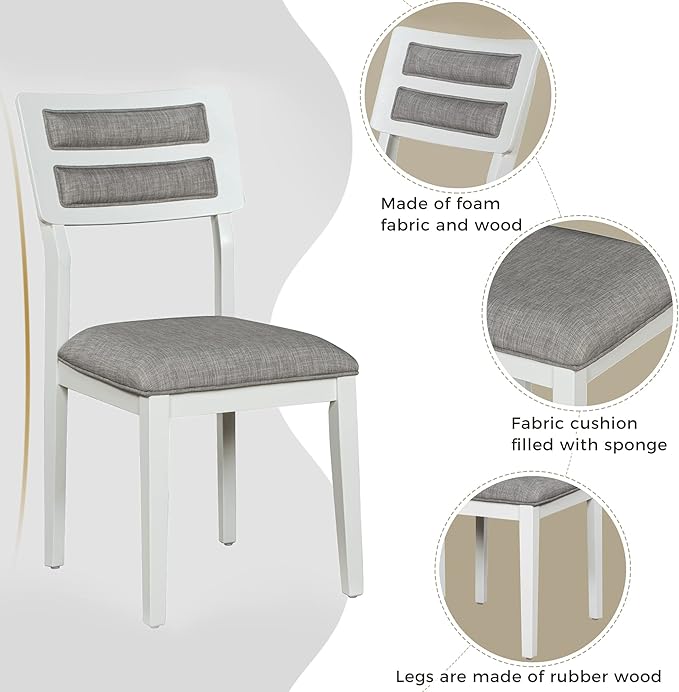 Ball & Cast 6-Piece Dining Table Set - Image 6