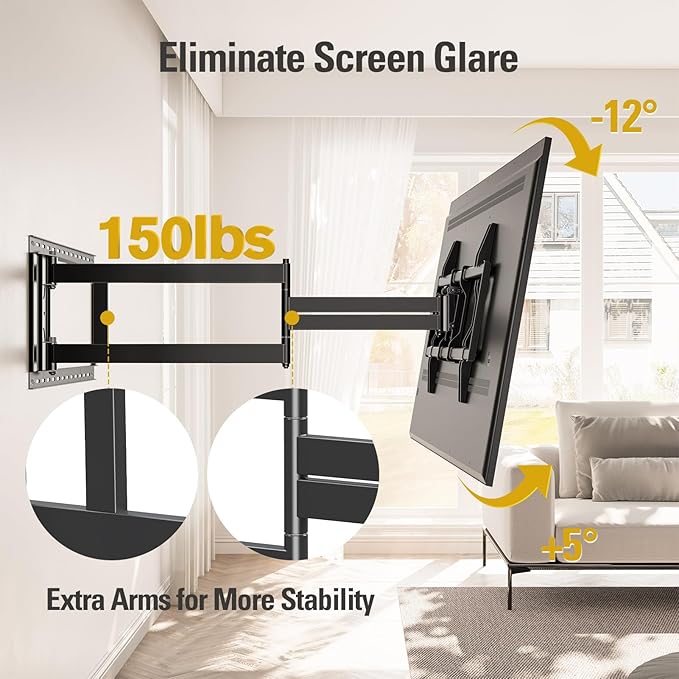 Mounting Dream Long Arm TV Wall Mount - Image 5