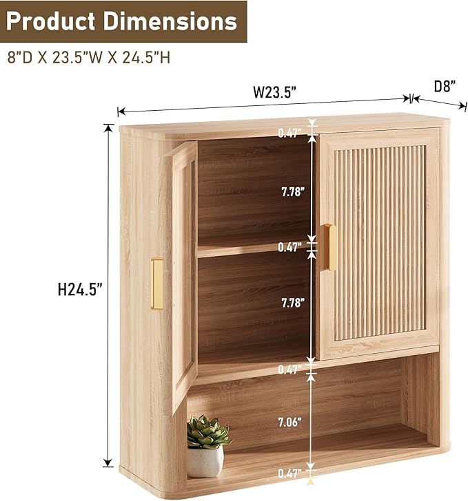 Bathroom Storage Cabinet, Medicine Cabinet - Image 2