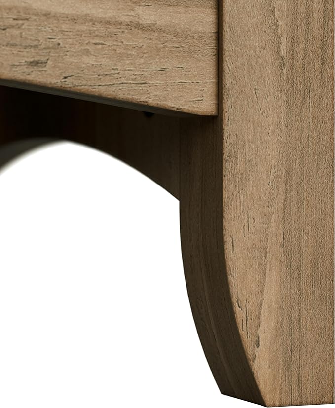Bush Furniture Salinas 5 Shelf Bookcase in Reclaimed Pine, Tall Bookshelf - Image 6