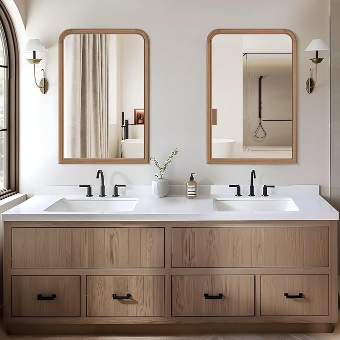 WallBeyond Wood Bathroom Mirrors - Image 2