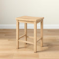 Grain & Grove Smith Collection Solid Wood Counter Height Bar Stool, 24-Inch by GrainGrove