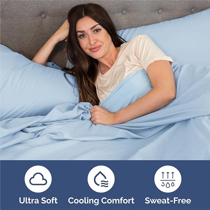 Split King Size 5 Piece Sheet Set - Image 4