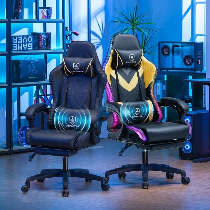 GTPLAYER Gaming Chair, RGB Gaming Chairs - Image 2