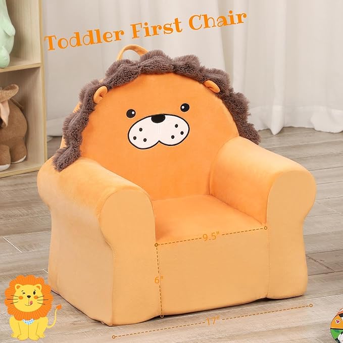 Cuddly Toddler First Chair, Premium Character Chair, Little Lion, 18 Month up - Image 3