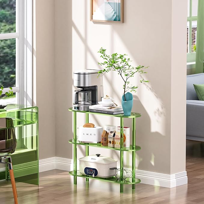 Clear Bookshelf, Acrylic Bookcase - Image 8