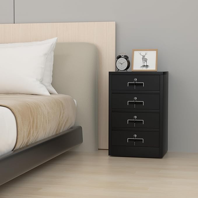 Metal Storage Cabinet with Lockable Drawers - Image 5