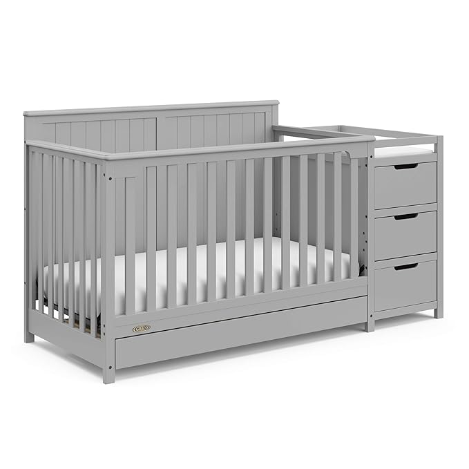 Graco Hadley All-in-One Convertible Crib & Changer – GREENGUARD Gold Certified - Image 10