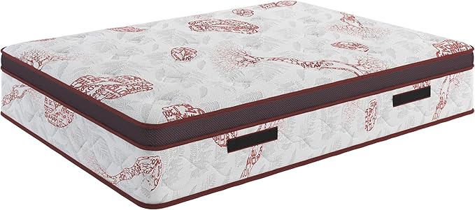 Ottomanson King 13" Luxury I Eurotop Mattress, Medium-Firm Memory Foam Comfort - Image 2