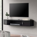 FITUEYES Floating TV Stand Wall Mounted TV Shelf by FITUEYES