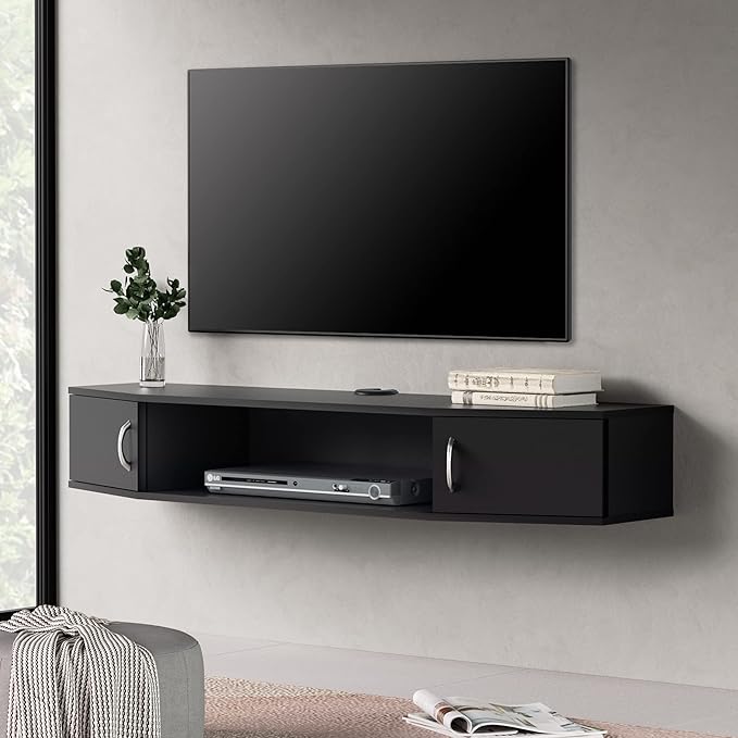 FITUEYES Floating TV Stand Wall Mounted TV Shelf by FITUEYES