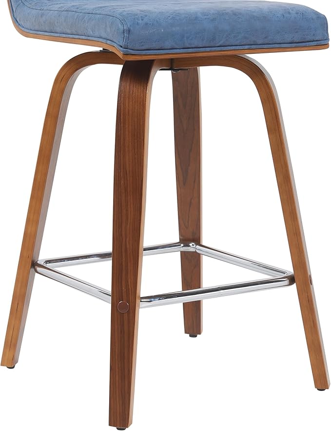 Vienna Modern Counter Height Swivel Bar Stool - Image 7