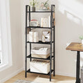 Ladder Shelf, Bookshelf Bookcase, Freestanding Corner Storage Shelve by Hzuaneri