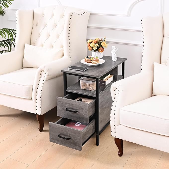 Side Table, Narrow End Table - Image 6