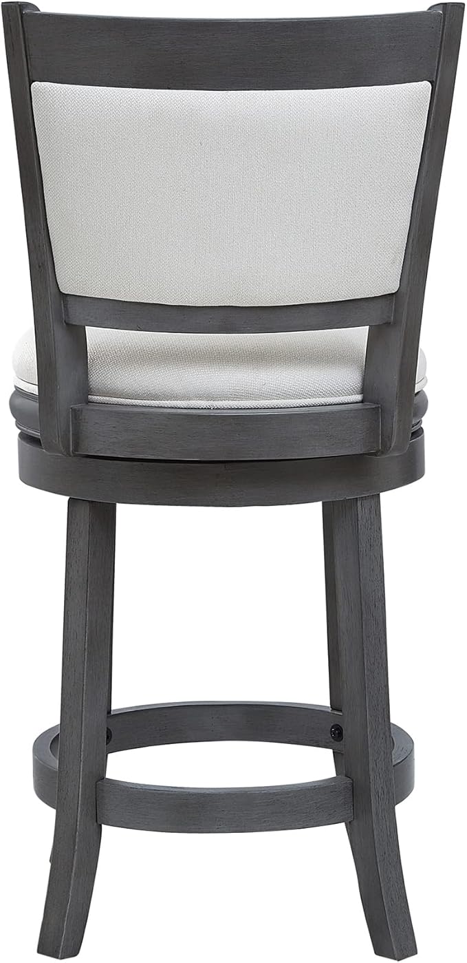 Ball & Cast Upholstered Swivel Counter Stools Kitchen Bar Stools 24" Seat - Image 5