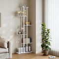 Bookshelf，Small Bookcase for Small Space，6-Tier Bookshelf for Living Room by DGSANDGPuttheCustomerFirst
