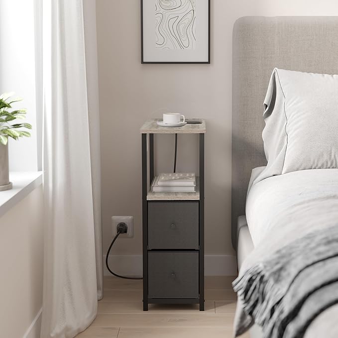 TUTOTAK Small Narrow End Table - Image 8