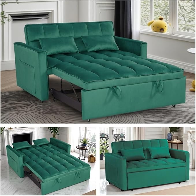 3 in1 Sofa Bed, Pull-Out Sleeper Sofa Bed by Outdoorchairs