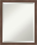 Amanti Art Brown Bathroom Mirror by AmantiArt